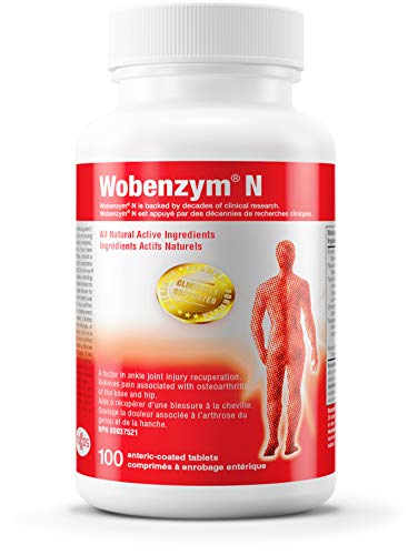 Wobenzym - Wobenzym N - Authentic German Formula Designed for Joint Support - 100 Tablets