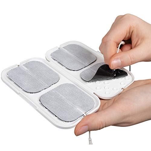 TENS Machine Pads Holder - Portable and Durable Storage Solution for TENS 7000 and Other TENS Pads Replacements - Secure Closure Keeps TENS Machine Pads Organized and Clean