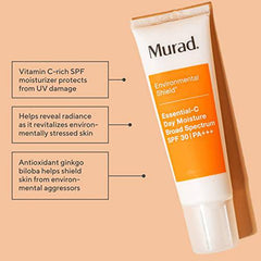 Murad Essential-C Facial Moisturizer - Environmental Shield Broad Spectrum SPF 30 Gel - Vitamin & Antioxidant Rich Treatment Backed by Science, 1.7 Fl Oz