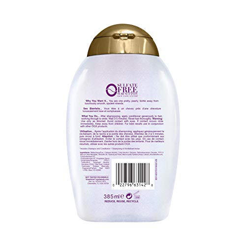 OGX Smoothing + Liquid Pearl Conditioner, 385ml