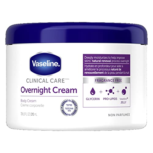 Vaseline Clinical Care Body Cream Extremely Dry Skin Clinical Care™ Extremely Dry Skin Rescue A rich, creamy moisturizer to help restore healthy looking skin 201 GR (Packaging May Vary)