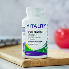 VITALITY Trace Minerals + Chlorella | 90 Vegetable Capsules (90 Days)