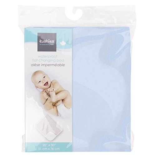 Kushies P210-BLU Deluxe Flannel Change Pad, Blue,