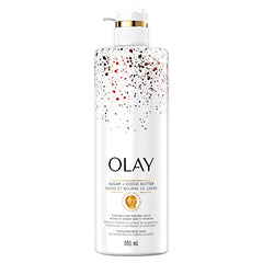 Olay Exfoliating & Moisturizing Body Wash with Sugar, Cocoa Butter, and B3, 591mL