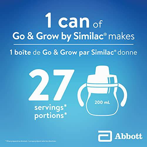 Similac Go & Grow Step 3 Toddler Drink with 2'-FL. Immune Support Innovation: 2'-FL, Powder, 12-36 Months, Milk Flavour, 850 grams