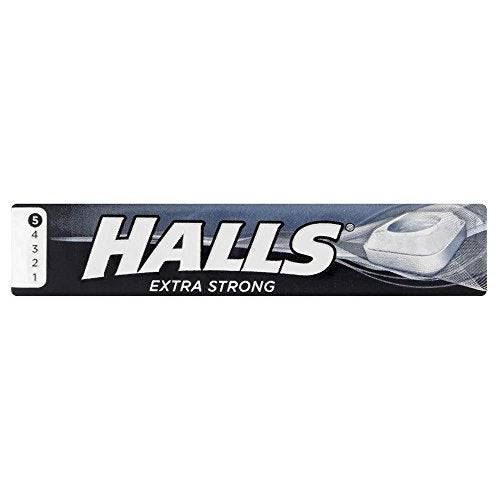 Halls Hard Candies, Extra Strong, 9 Count