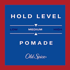 Old Spice Hair Styling Pomade for Men, Medium Hold No Shine, Twin Pack (126 g Total)