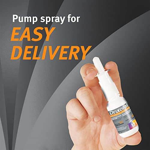Drixoral Nasal Congestion Spray, Soothes and Moisturizes Dry and Irritated Nasal Passages, 25ml