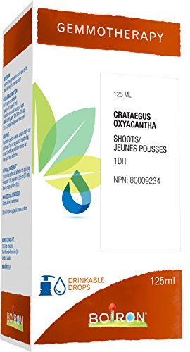 Gemmotherapy, crataegus oxyacantha shoots (hawthorn) 1dh 125ml, homeopathic medicine 125 milliliter by Boiron Canada