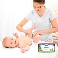 Aleva Naturals Bamboo Baby Travel Wipes - Value Pack- 30 Count X 3 = 90 Wipes