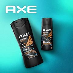 AXE Body Wash for Long Lasting Freshness Sneakers and Cookies Men's Shower Gel with No Parabens, Washes Away Odour-Causing Bacteria 473 ml