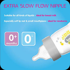 Extra Slow Flow Nipple Size 0 (Set of 2)