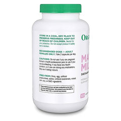 Organika Ma's Milk- Supports Breast Milk Production- Contains Blessed Thistle, Fenugreek, and Moringa- 120 vcaps