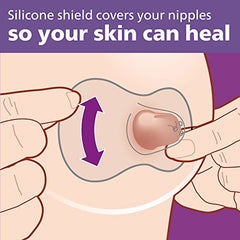 Philips Avent Nipple Shields with Storage Case, 2pk, medium, SCF153/03