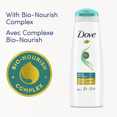 Dove Daily Moisture 2 in 1 Shampoo & Conditioner with Bio-Nourish Complex moisturizes and nourishes dry hair 355 ml