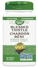 Nature's Way Blessed Thistle Herb, Increases Appetite, 180 Vegetarian Capsules