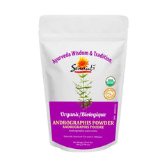 Organic Andrographis Powder 200g/ NPN 80093750/ Kalmegh/Andrographis Paniculata/For Liver Health