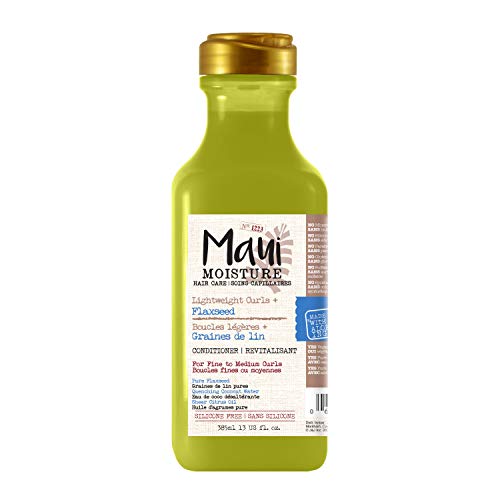 Maui Moisture Gentle and Lightweight Flaxseed Conditioner, 385 ml.