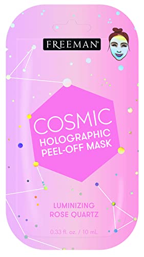 Freeman Cosmic Luminizing Rose Quartz Peel-Off Mask, 1 Sachet