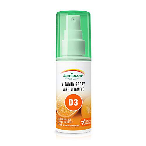 Vitamin D3 1,000 IU Spray - Natural Orange Flavour, 58 ml (Pack of 1)