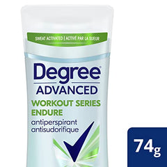 Degree for Women Antiperspirant Stick for 72-hour odour protection Workout Endure antibacterial odour protection 74 g