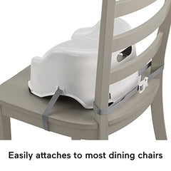 Fisher-Price Portable Toddler Dining Chair Simple Clean & Comfort Booster with Contoured Seat and Harness, Panda