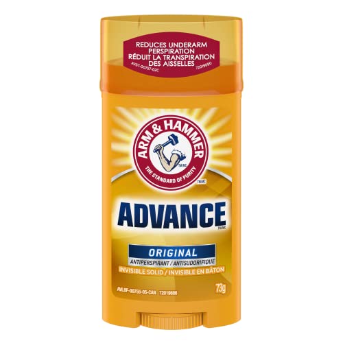 ARM & HAMMER Advance Invisible Solid Antiperspirant Deodorant, 73-g