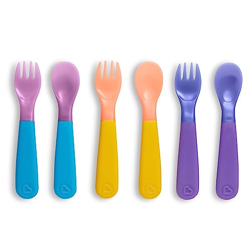 Munchkin Color Changing Forks and Spoons 6Pk, 1 Count