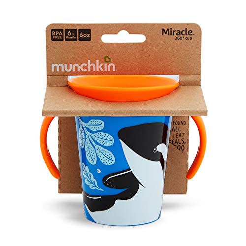 Munchkin Miracle 360˚ Trainer Cup, 6 Ounce, Orca