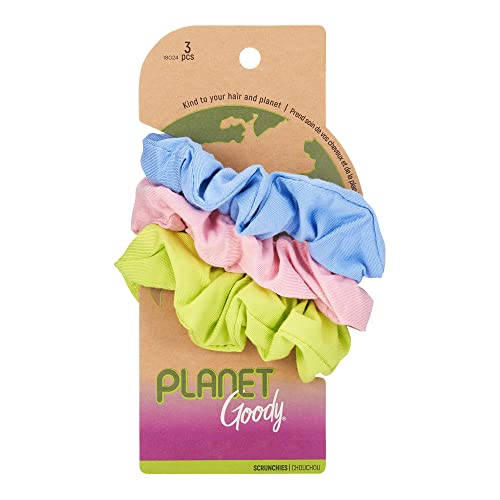 GOODY Planet Kids Scrunchies 3Ct, ASSORTED