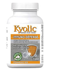 Kyolic- Formula 103 Immuni-Shield 180 Capsules - Vitamin C Ascorbic Acid, Astragalus Root Extract, Oregano Extract, Mushroom Blend Supplement & Kyolic Aged Garlic Extract Capsule-Immune System Support