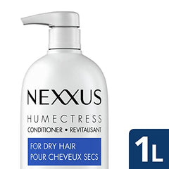 Nexxus Humectress Ultimate Moisture Conditioner for Dry Hair with ProteinFusion Blend of Elastin Protein and Green Caviar 1 L