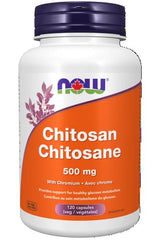 Now Foods Chitosan and Chromium 120vcap