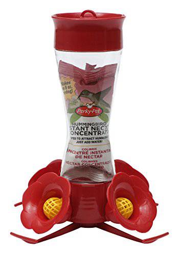 Perky-Pet Pinch Waist Glass Hummingbird Feeder - Zecoya