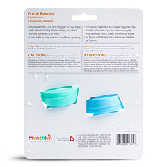 Munchkin 43302 Fresh Food Feeder, 2-Pack (Colors May Vary)