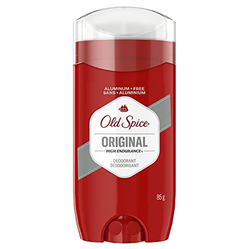Old Spice High Endurance Deodorant for Men, Aluminum Free, 48 Hour Protection, Original Scent, 85 g
