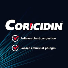 Coricidin Decongestant Free Cough and Cold Medicine - Cough, cold and flu medicine for adults – Effective Symptom Relief From Sore Throat, Cough, Chest Congestion, Fever, and Headaches, 24 Liquid Gels