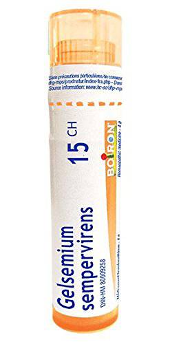 Gelsemium Sempervirens 15ch,Boiron Homeopathic Medicine