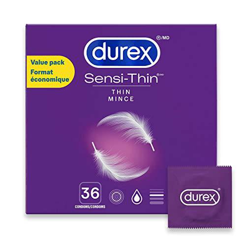 Durex Sensi-Thin Lubricated Value Pack Condoms