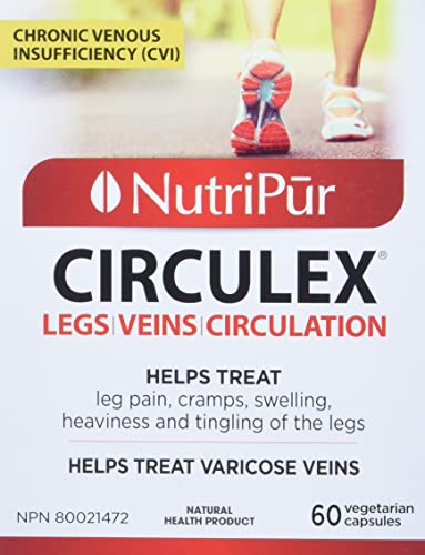 Nutripur Circulex, Venous Insufficiency, 60 vegetarian capsules