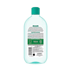 Garnier Micellar Cleansing Water, All-In One Hydrating and Replumping Makeup Remover + Face Cleanser with Hyaluronic Acid & Aloe, Hypoallergenic, Normal to Sensitive Skin, 700 mL