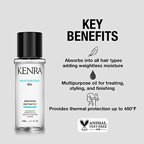 Kenra Moisturizing Oil | Lightweight Hydrating Oil | 79.85 ml