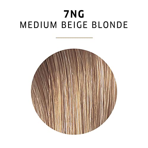 Wella ColorCharm Permanent Gel Hair Color, 7NG Medium Beige Blonde