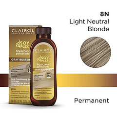 Clairol Professional Liquicolor, 8N Light Neutral Blonde, 2 Fl Oz