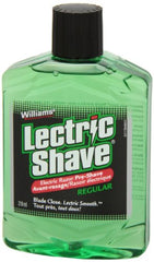 Williams Lectric Shave, Electric Razor Pre-Shave, Original, 210 mL