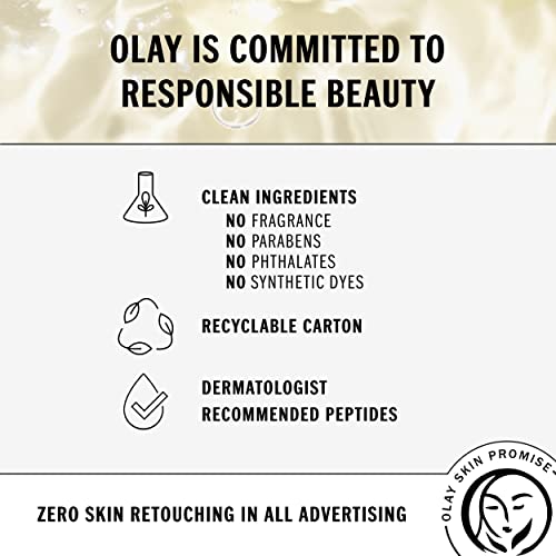 Olay Serums Correction Serum with Vitamin B3, Niacinamide + Peptides, 40 ml + Olay Regenerist Micro-Sculpting Face Moisturizer, 15ml Travel/Trial Size Gift Set