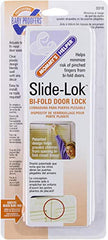 Mommy's Helper Slide-Lok Bi-Fold Door Lock, Clear