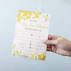 Kate Aspen Sweet as Can Bee Party Invitation and Thank You Cards, One Size, Yellow