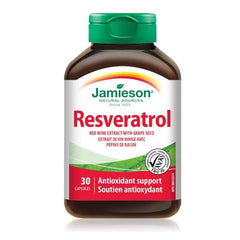 Resveratrol Red Wine Extract with Grape Seed , 30 Count (Pack of 1)