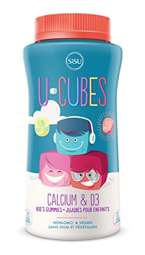 SISU U-Cubes™ Calcium & D3 120 Gummies